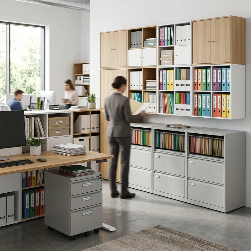 Smart Storage Solutions for Organized Offices