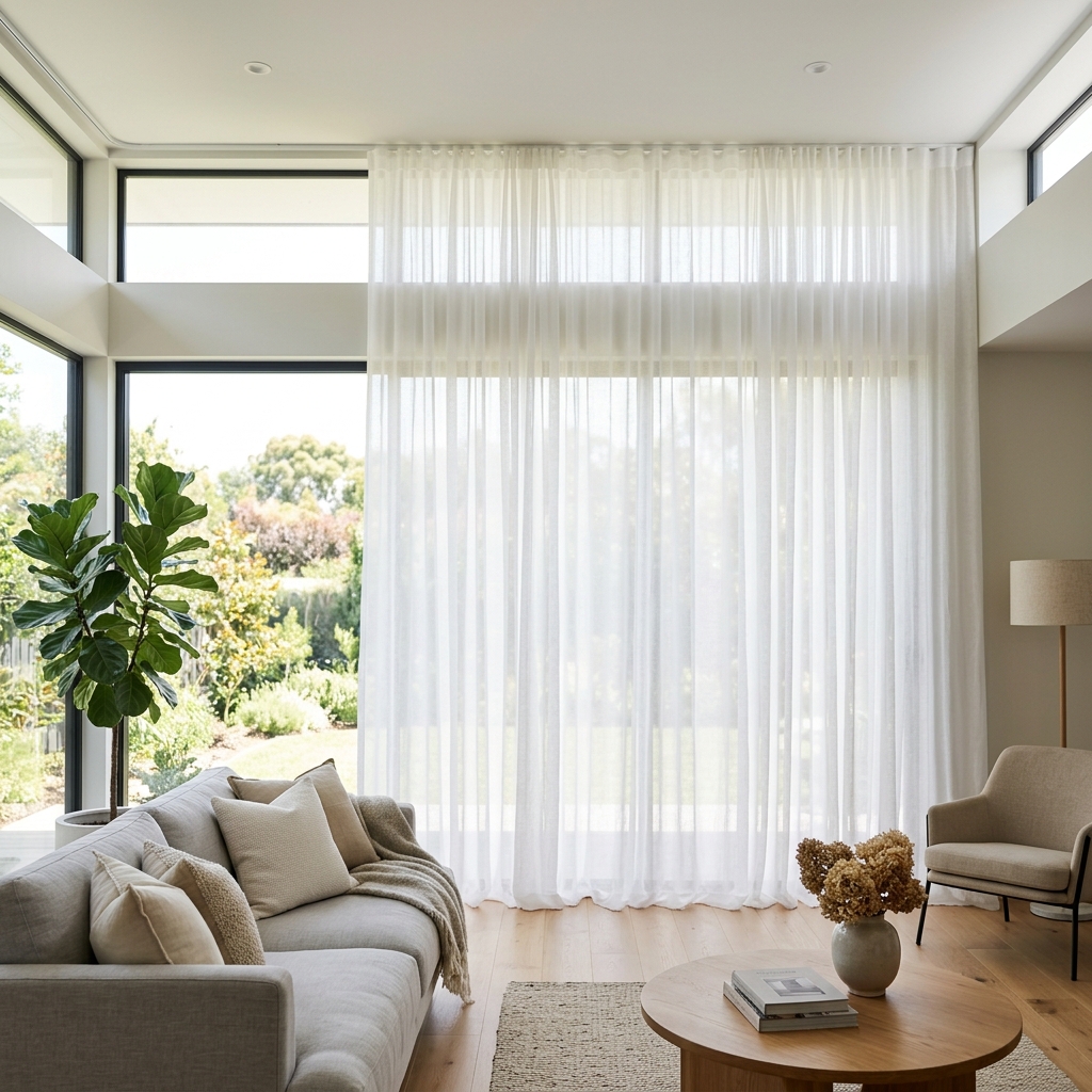 Elegant Floor-to-ceiling Curtains
