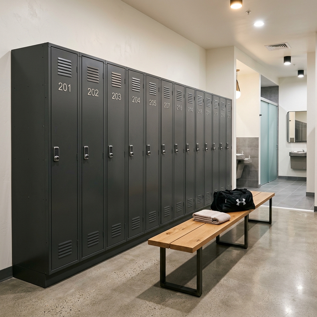 Premium lockers and cabinets
