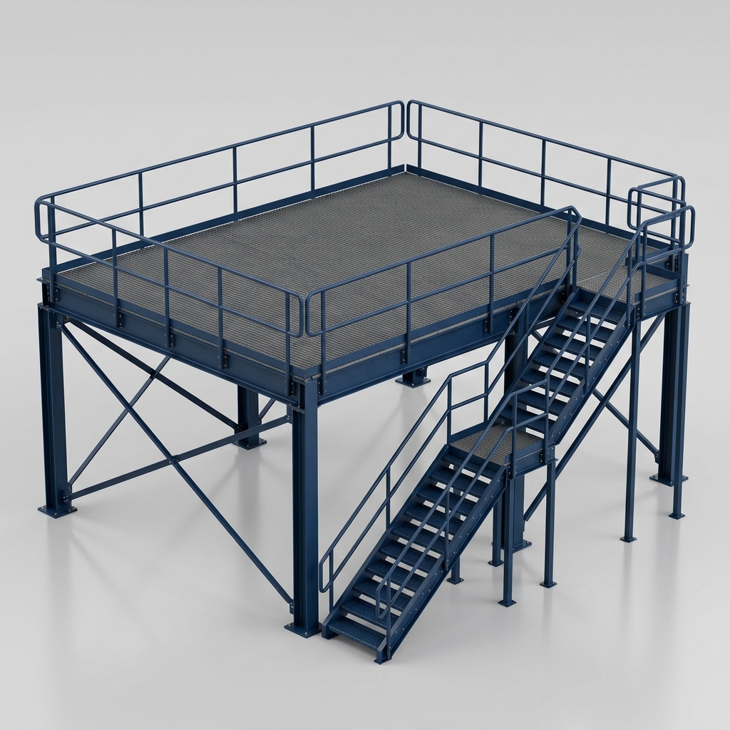 Industrial Mezzanine Floor Structure
