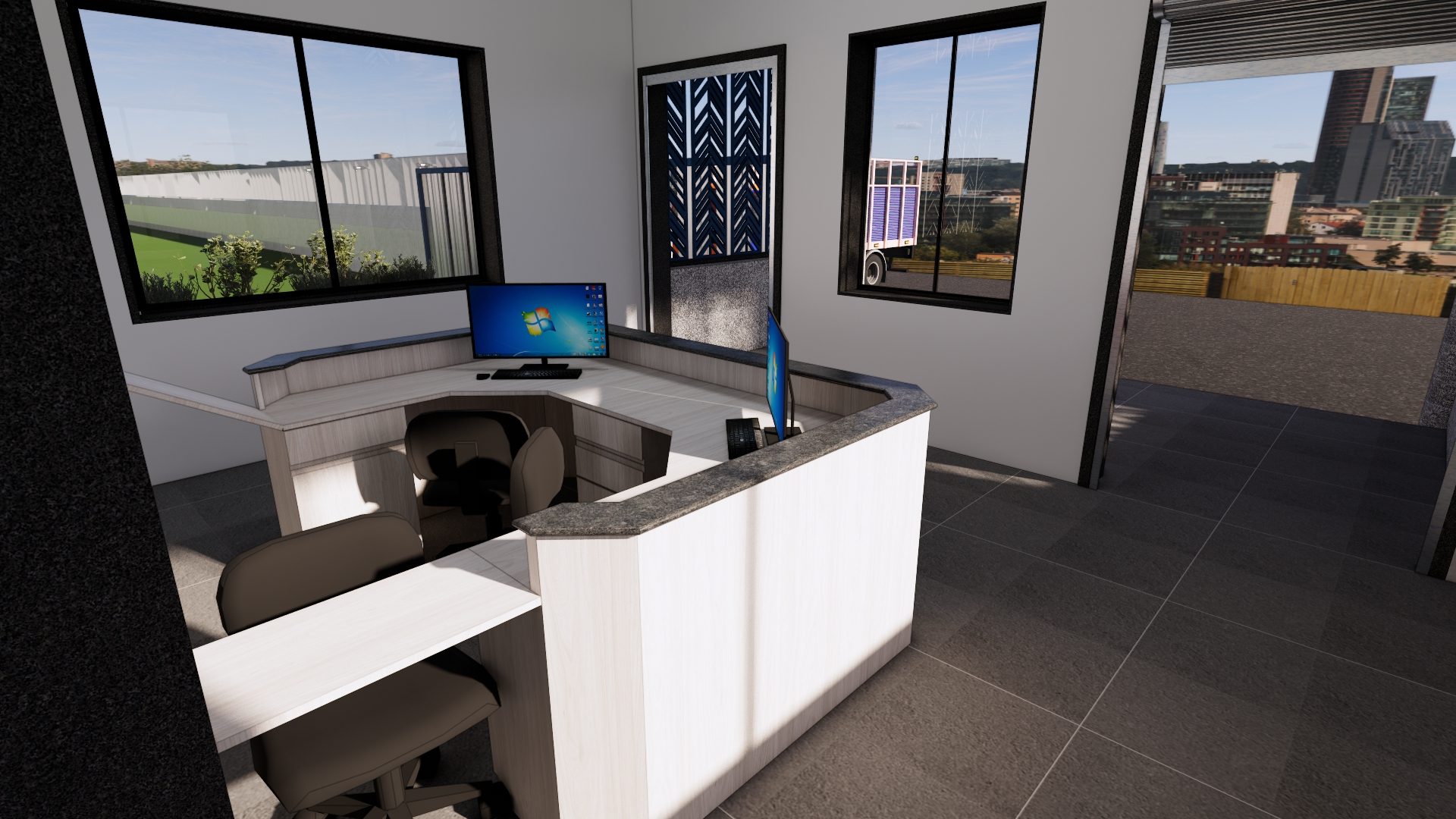 Compact Reception Table — our work 2