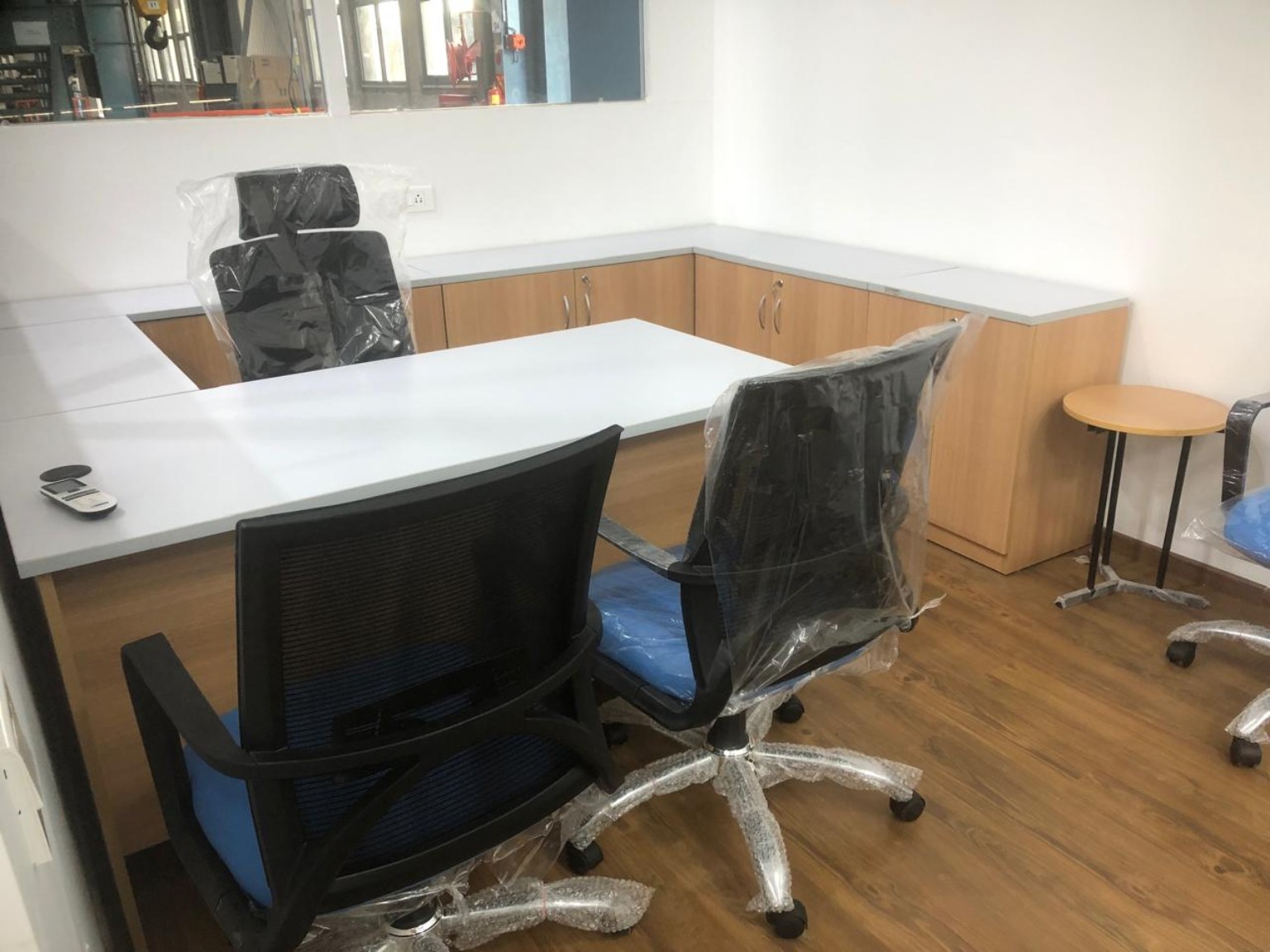 Manager Cabin with Meeting Space — our work 1