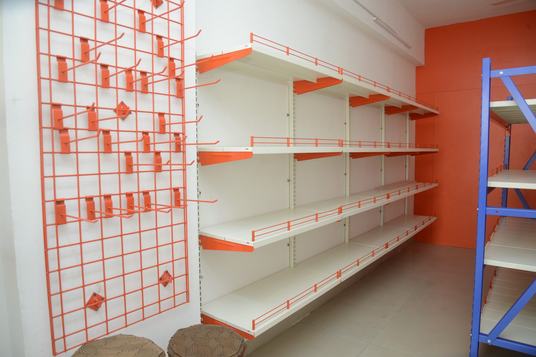 Wall Mounted Rack retail display