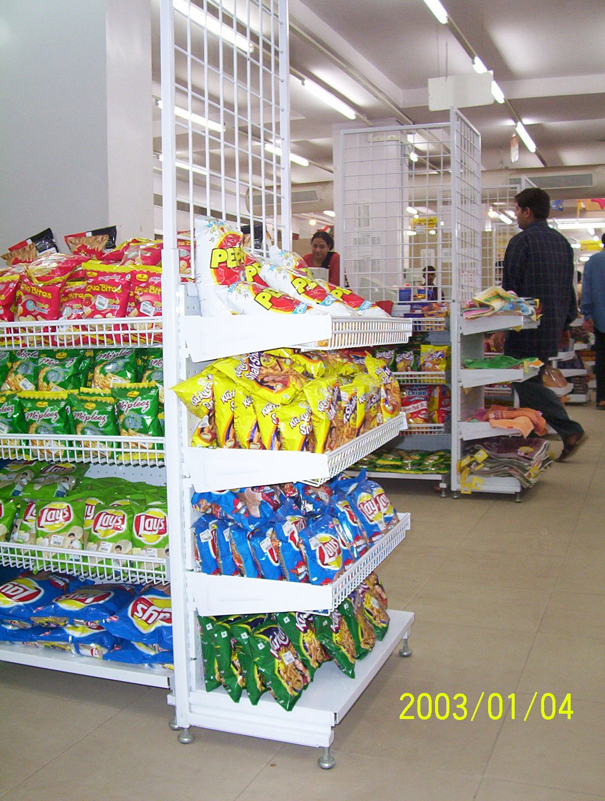 Wired Metal Rack — our work 1