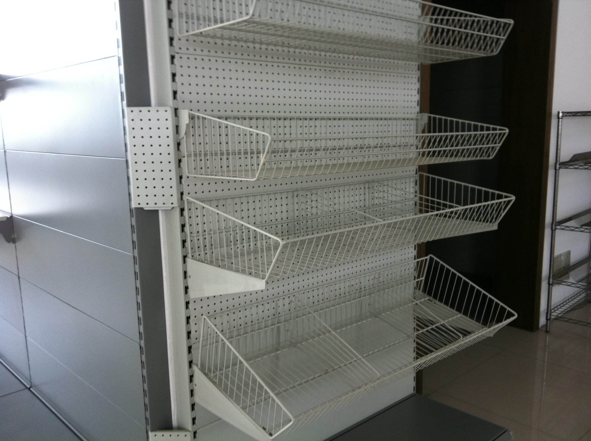 Wired Metal Rack — our work 6
