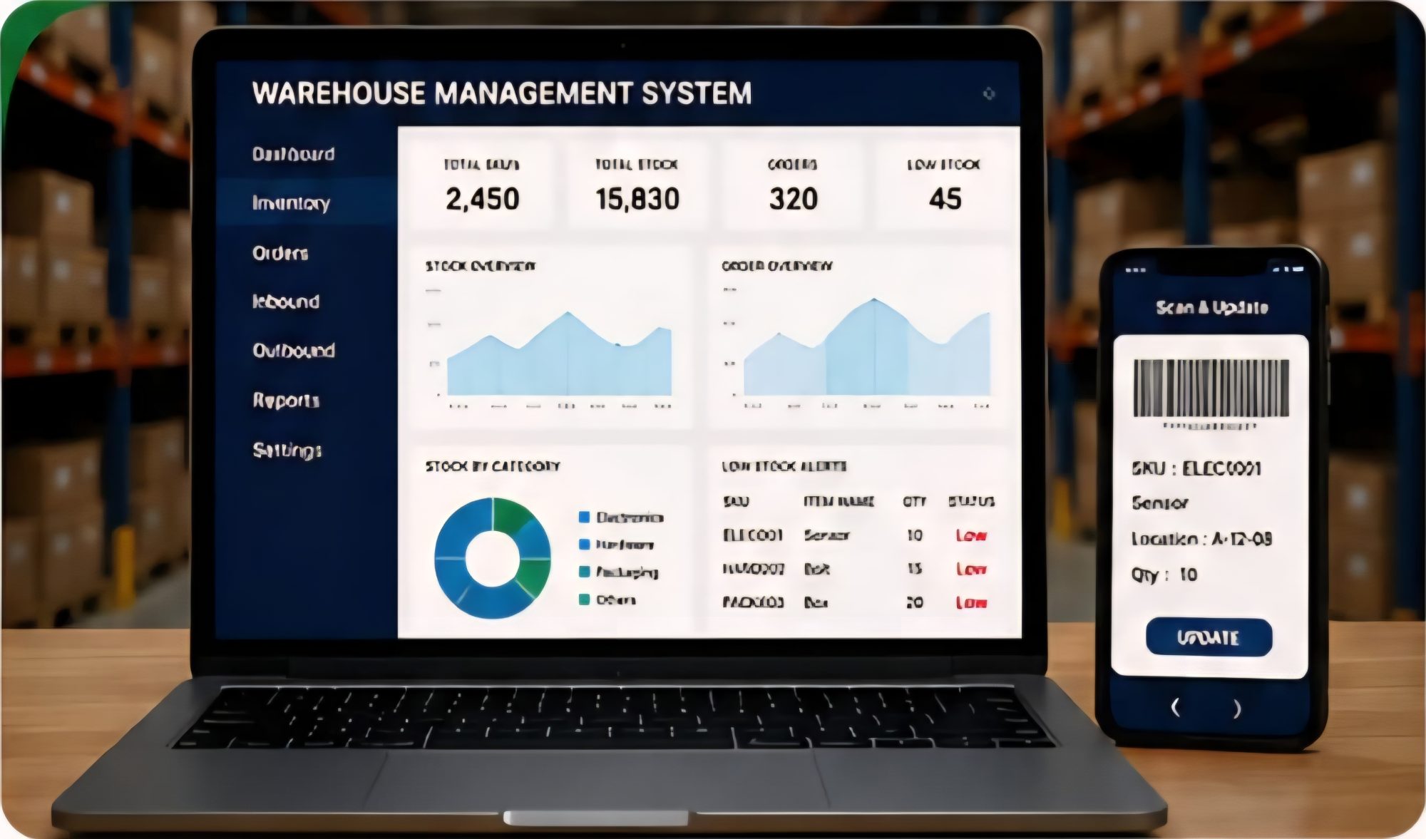 WAREHOUSE INVENTORY MANAGEMENT SOFTWARE